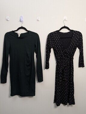 H&M Dress Bundle Size XS - 2 Long Sleeve Dresses